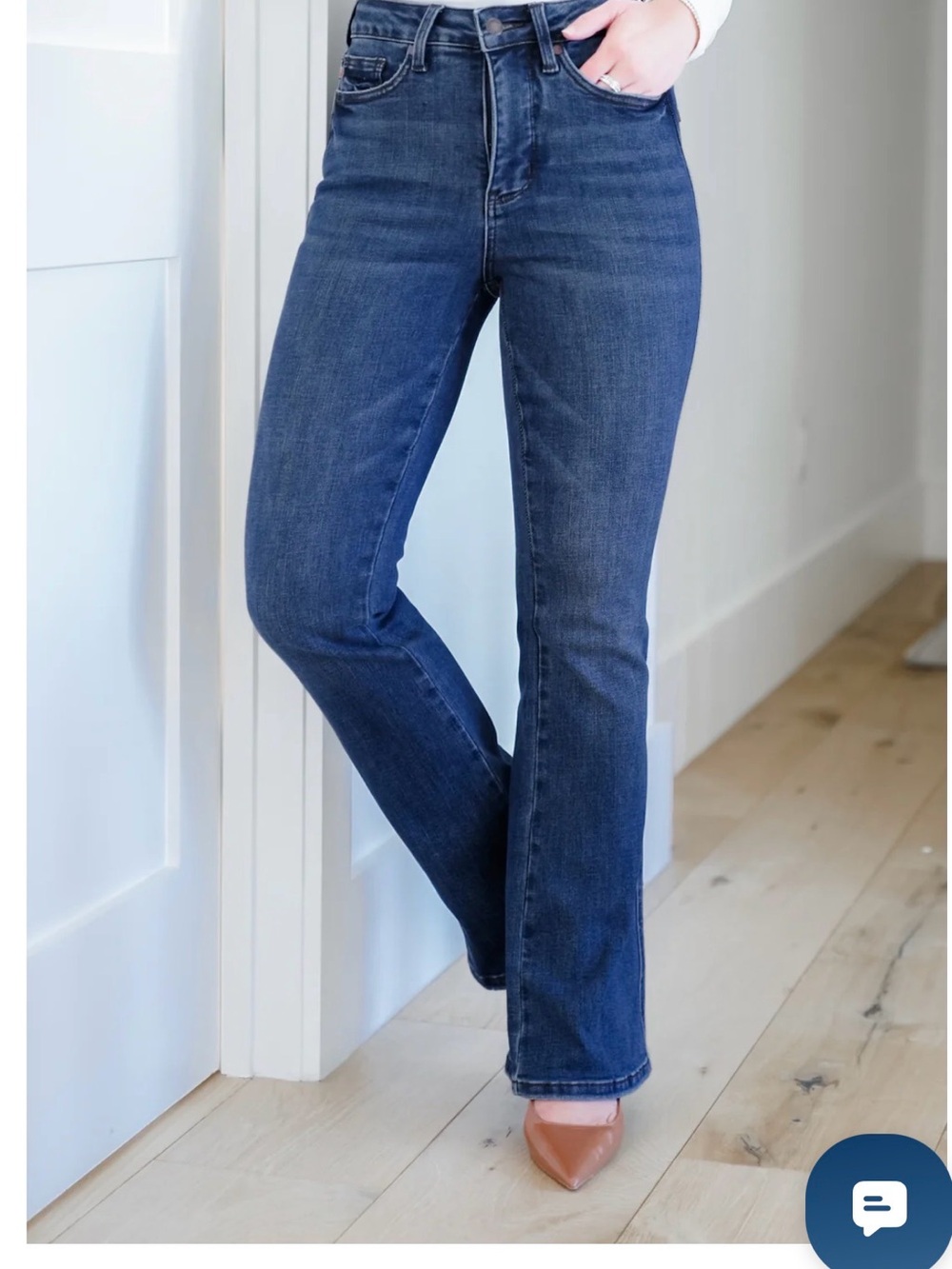 Judy Blue Dark Blue Boot Cut Jeans